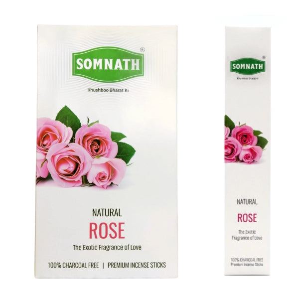 お香 インセンス ローズ 12箱セット SOMNATH INCENSE ROSE Set of 12